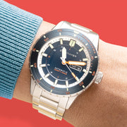 Spinnaker Hass Automatic Dive Watch with Azure Blue Dial #SP-5099-44 wrist