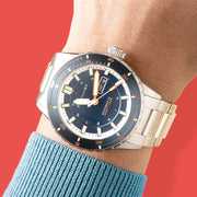 Spinnaker Hass Automatic Dive Watch with Azure Blue Dial #SP-5099-44 wrist