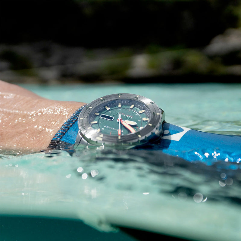 Spinnaker Hass Automatic Dive Watch with Kelp Green Dial #SP-5099-55 lifestyle