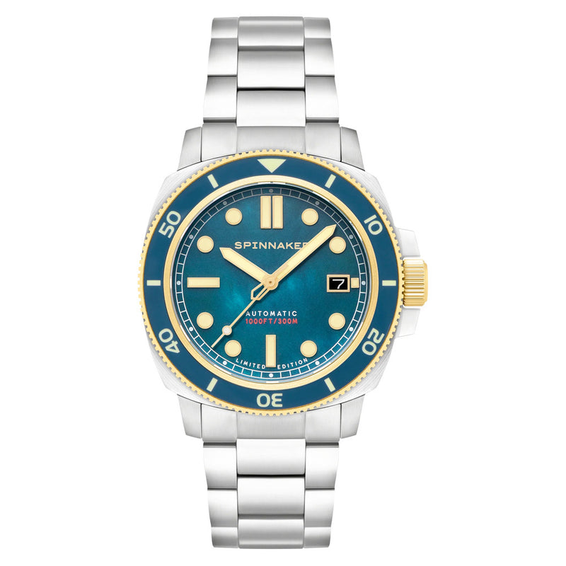 Spinnaker Hull Twilight Pearl Limited Edition Dive Watch #SP-5106-44