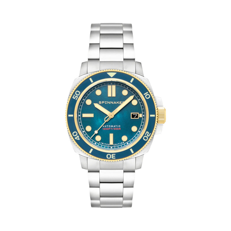 Spinnaker Hull Twilight Pearl Limited Edition Dive Watch #SP-5106-44