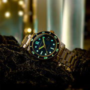 Spinnaker Hull Twilight Pearl Limited Edition Dive Watch #SP-5106-44