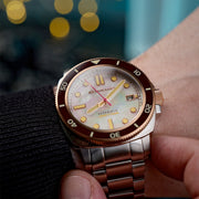 Spinnaker Hull Frost Pearl Limited Edition Dive Watch #SP-5106-55