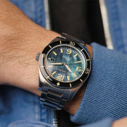 Spinnaker Fluess "Midnight Pearl" Limited Edition Automatic Diver #SP-5108-11 wrist