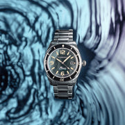 Spinnaker Fluess "Midnight Pearl" Limited Edition Automatic Diver #SP-5108-11 lifestyle