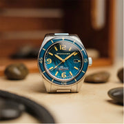 Spinnaker Fluess "Marine Pearl" Limited Edition Automatic Diver #SP-5108-22 lifestyle
