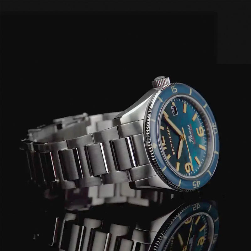 Spinnaker Fluess "Marine Pearl" Limited Edition Automatic Diver #SP-5108-22 lifestyle
