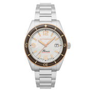 Spinnaker Fluess "White Pearl" Limited Edition Automatic Diver #SP-5108-33 zoom