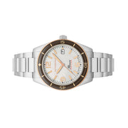 Spinnaker Fluess "White Pearl" Limited Edition Automatic Diver #SP-5108-33 side