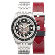 Spinnaker Fleuss Automatic Marlborough Ltd Edition with Storm Black Dial #SP-5116-11 extra strap
