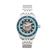 Spinnaker Fleuss Automatic Marlborough Ltd Edition with Teal Dial #SP-5116-22