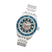 Spinnaker Fleuss Automatic Marlborough Ltd Edition with Teal Dial #SP-5116-22 tilt