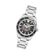 Spinnaker Fleuss Automatic Severn Black Skeleton Dial #SP-5118-11