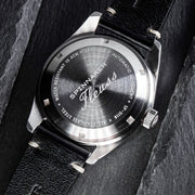 Spinnaker Fleuss Automatic Severn Black Skeleton Dial #SP-5118-11