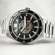 Spinnaker Fleuss Automatic Severn Black Skeleton Dial #SP-5118-11