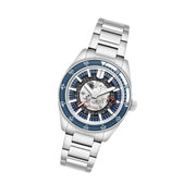 Spinnaker Fleuss Automatic Severn Blue Skeleton Dial #SP-5118-22