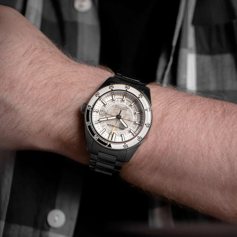 Spinnaker Fleuss Automatic Severn White Skeleton Dial #SP-5118-33