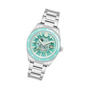 Spinnaker Fleuss Automatic Severn Turquoise Skeleton Dial #SP-5118-44