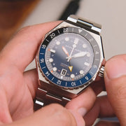 Spinnaker Dumas GMT Navy Black Automatic Dive Watch #SP-5119-22