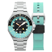 Spinnaker Dumas GMT Dark Turquoise Automatic Dive Watch #SP-5119-33
