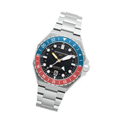 Spinnaker Dumas GMT Cobalt Crimson Automatic Dive Watch #SP-5119-44
