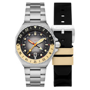 Spinnaker Dumas GMT Automatic Watch with Reversed Grey Dial #SP-5119-88