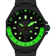 Spinnaker Dumas GMT Automatic Watch with Reversed Grey Dial #SP-5119-88