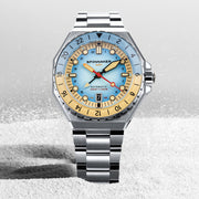 Spinnaker Dumas GMT Automatic Watch with Light Blue Dial #SP-5119-99