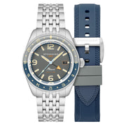 Spinnaker Fleuss GMT Automatic Watch with Deep Grey Dial #SP-5120-11