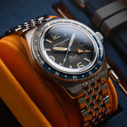 Spinnaker Fleuss GMT Automatic Watch with Deep Grey Dial #SP-5120-11