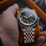 Spinnaker Fleuss GMT Automatic Watch with Deep Grey Dial #SP-5120-11