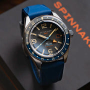 Spinnaker Fleuss GMT Automatic Watch with Deep Grey Dial #SP-5120-11