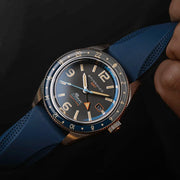 Spinnaker Fleuss GMT Automatic Watch with Deep Grey Dial #SP-5120-11