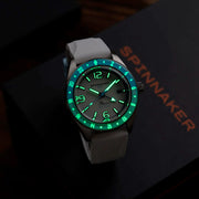 Spinnaker Fleuss GMT Automatic Watch with Moon White Dial #SP-5120-22