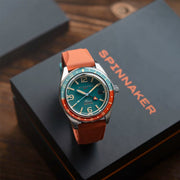 Spinnaker Fleuss GMT Automatic Watch with Tropical Green Dial #SP-5120-33