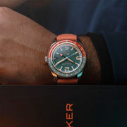Spinnaker Fleuss GMT Automatic Watch with Tropical Green Dial #SP-5120-33