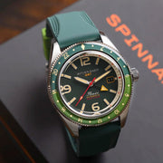 Spinnaker Fleuss GMT Automatic Watch with Forest Green Dial #SP-5120-44