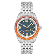 Spinnaker Fleuss GMT Automatic Watch with Cerulean Blue Dial #SP-5120-55
