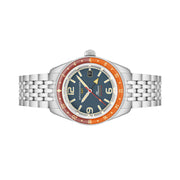 Spinnaker Fleuss GMT Automatic Watch with Cerulean Blue Dial #SP-5120-55