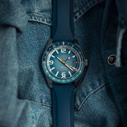 Spinnaker Fluess GMT Automatic Watch with Nebula Blue Dial #SP-5120-66