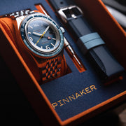 Spinnaker Fluess GMT Automatic Watch with Nebula Blue Dial #SP-5120-66