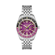 Spinnaker Fluess GMT Automatic Watch with Dull Violet Dial #SP-5120-77