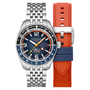 Spinnaker Fluess GMT Automatic Watch with Deep Blue Dial #SP-5120-88