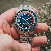 Spinnaker Fluess GMT Automatic Watch with Deep Blue Dial #SP-5120-88