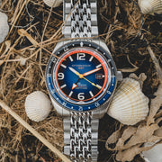 Spinnaker Fluess GMT Automatic Watch with Deep Blue Dial #SP-5120-88
