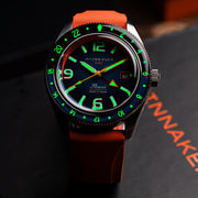 Spinnaker Fluess GMT Automatic Watch with Deep Blue Dial #SP-5120-88