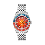 Spinnaker Fluess GMT Automatic Watch with Burnt Orange Dial #SP-5120-99