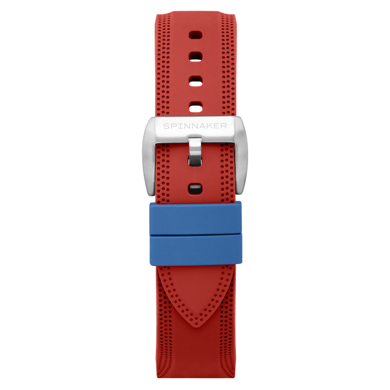 Spinnaker Fluess GMT Automatic Watch with Burnt Orange Dial #SP-5120-99