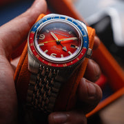 Spinnaker Fluess GMT Automatic Watch with Burnt Orange Dial #SP-5120-99