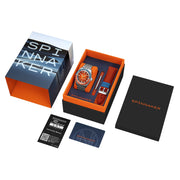 Spinnaker Fluess GMT Automatic Watch with Burnt Orange Dial #SP-5120-99